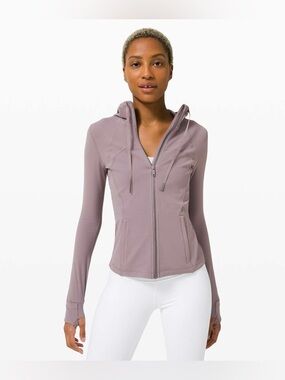 Lululemon Hooded Define Jacket *Nulu Lunar Rock (Size 6)